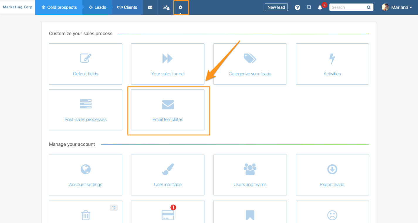 share email templates